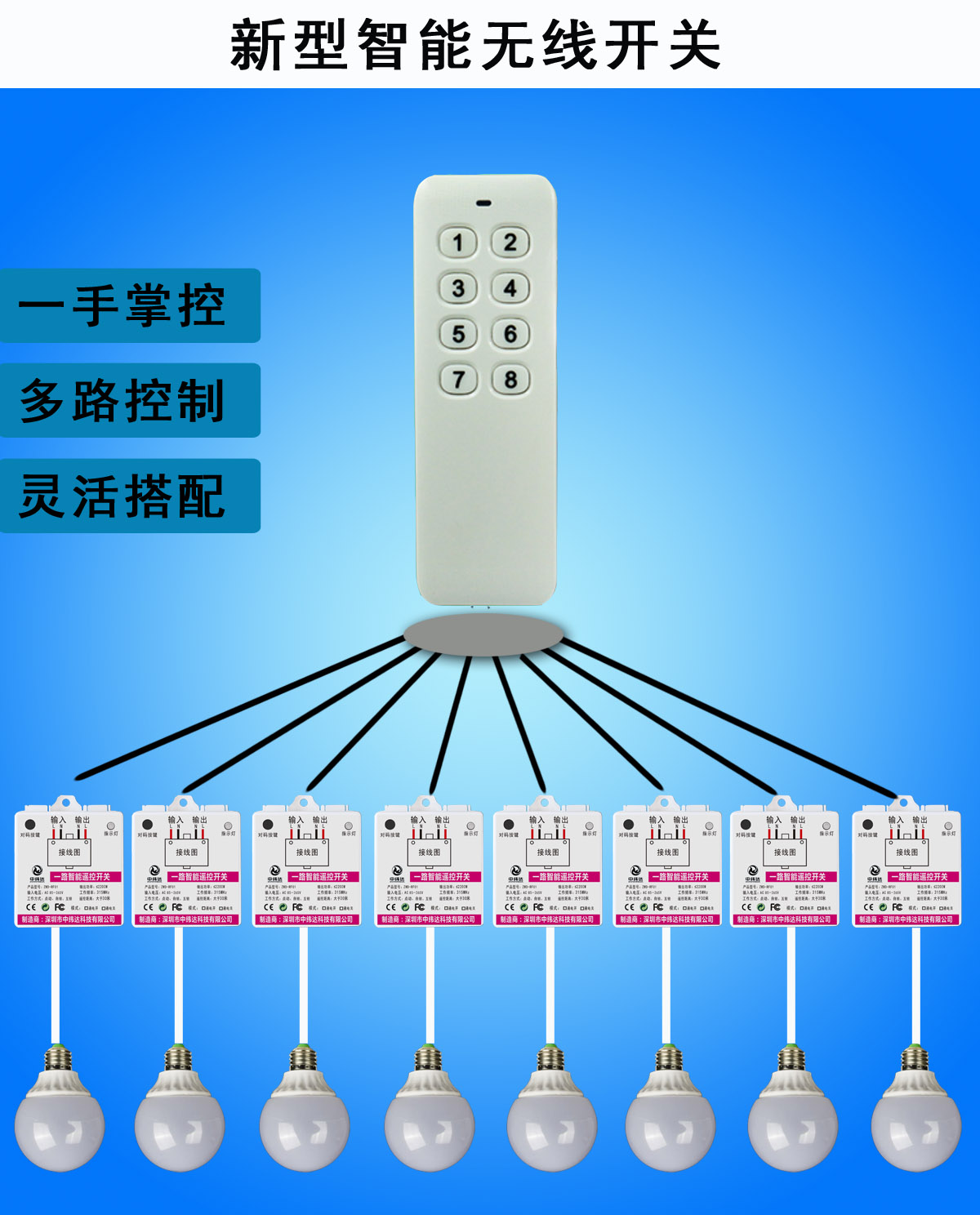 交流無(wú)線(xiàn)射頻開(kāi)關(guān)控制器(圖2)